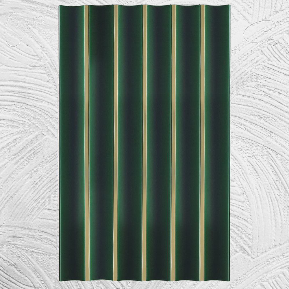 Bar Önü BORHOME Karo Çıtası Gold 10×50 CM