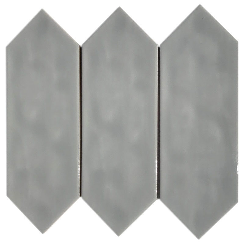 Porselen Mozaikler Large Picket Serisi Gri CS-01-2