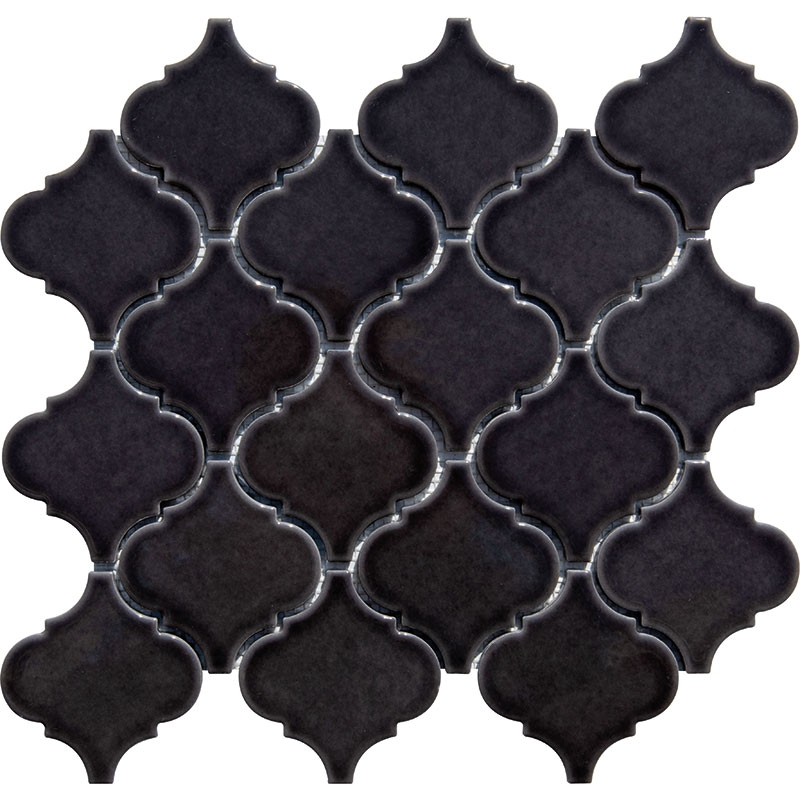 Porzellan Mosaike Arabeske Serie Dunkel Nerz CS-01-3