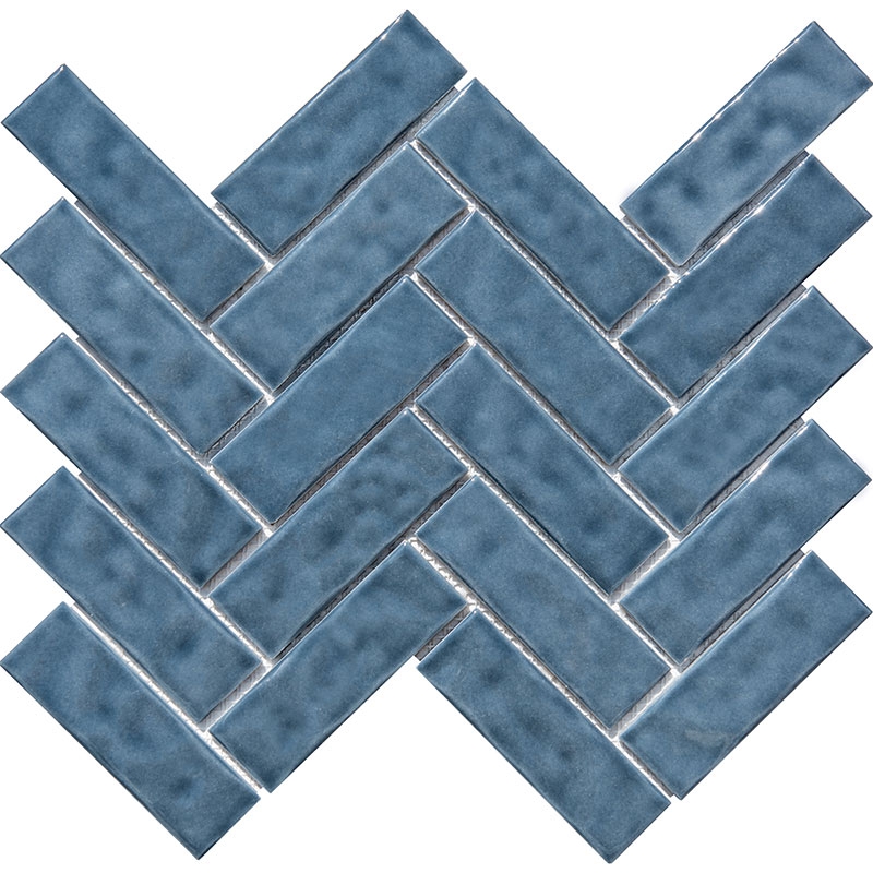 Premium Herringbone BORHOME Series Herringbone Cobalt CS-01-3