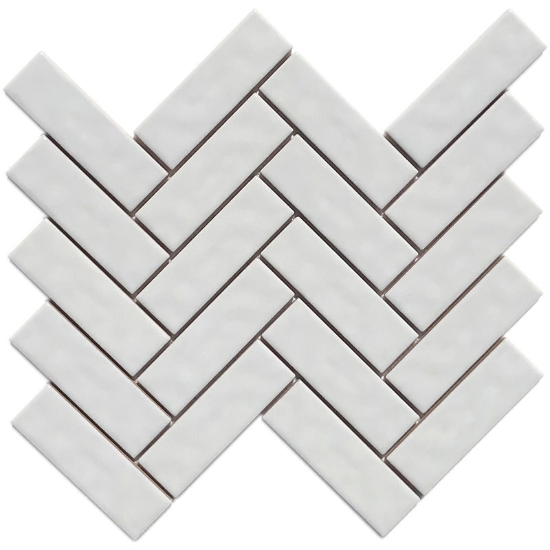 Premium Herringbone BORHOME Series Herringbone White CS-01-1