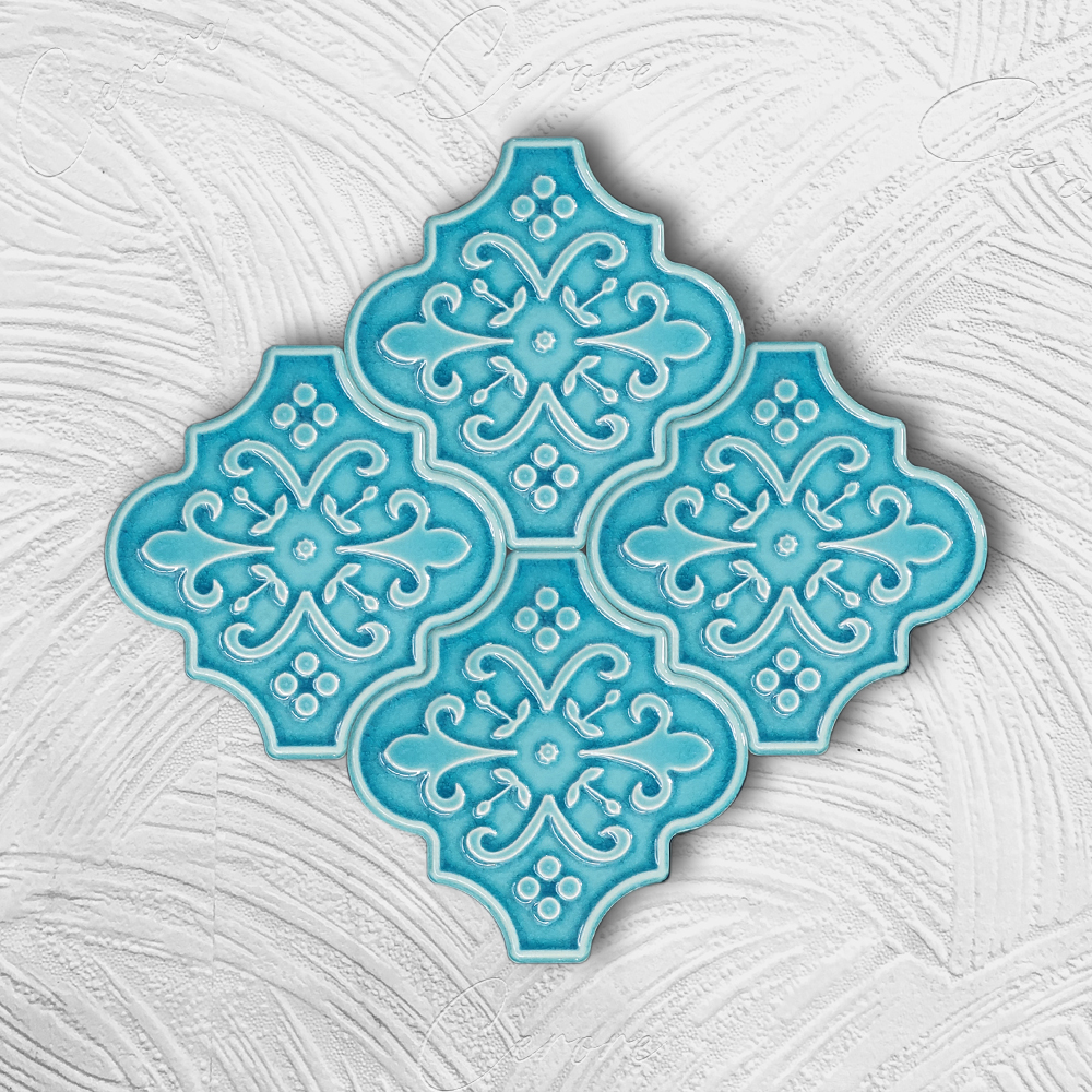 سلسلة Ottoman فيروزي Ottoman بلاط BORHOME CS-03-3