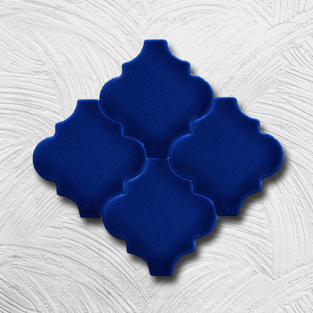 Ottoman Serisi Kobalt Pane Karo BORHOME CS-01-2