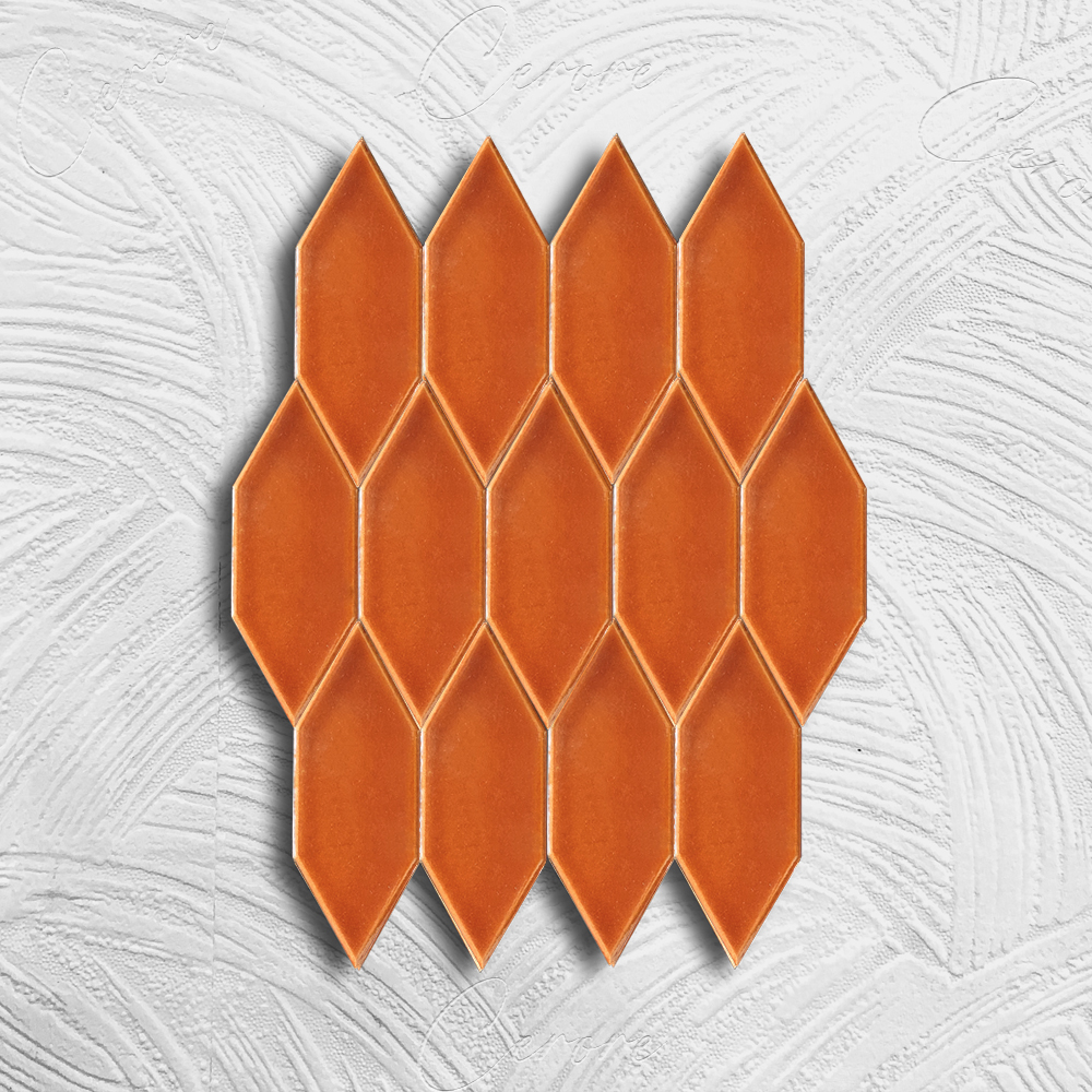 Feather Serie Zimt Pane Fliese BORHOME CS-03-1