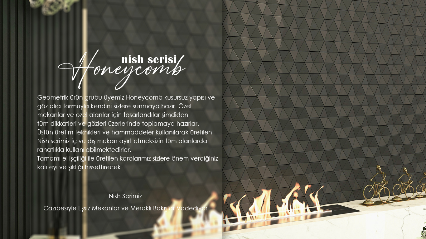 BORHOME Nish Serisi - Honeycomb