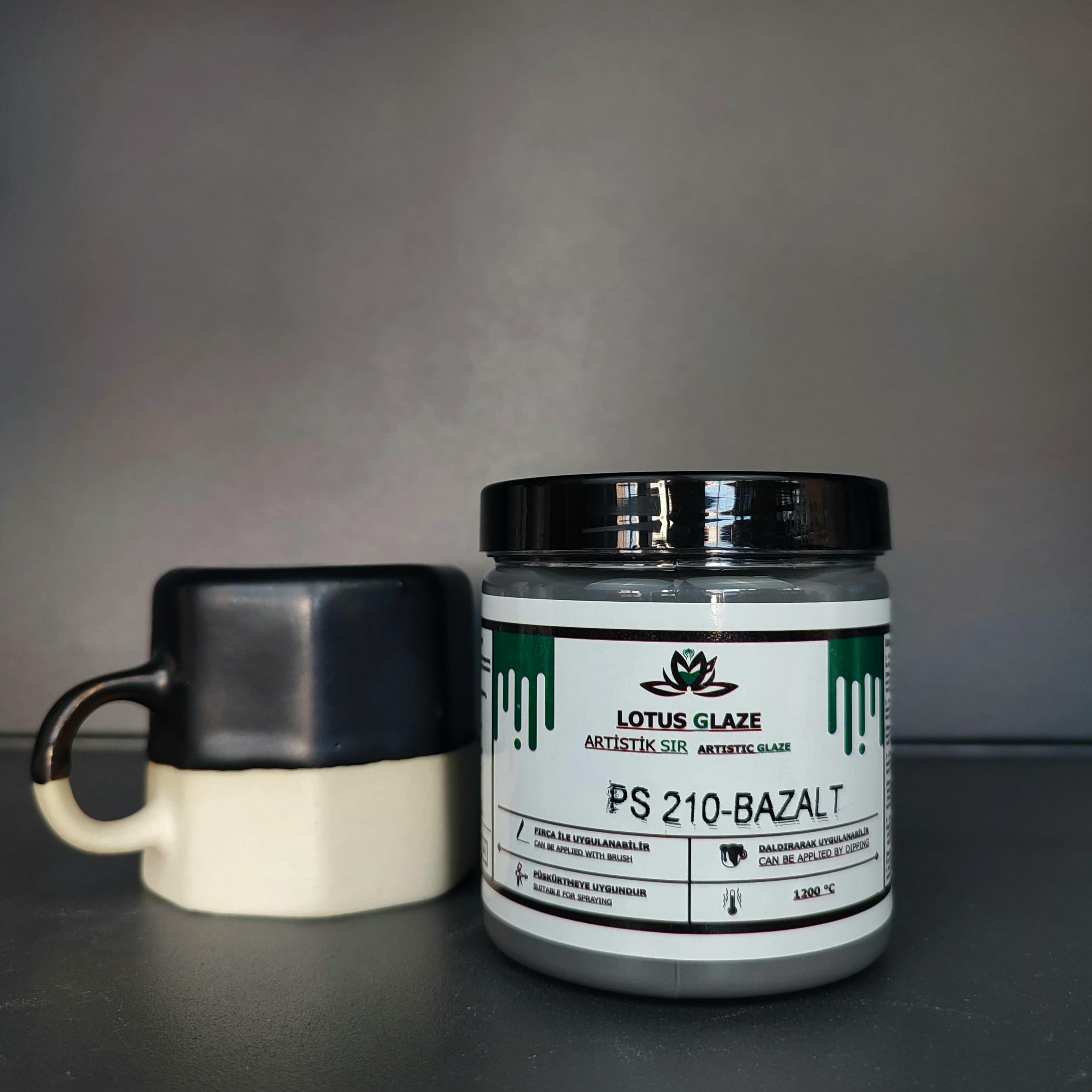 Lotus Glaze Artistik Stoneware sırı  - PS 210 Bazalt