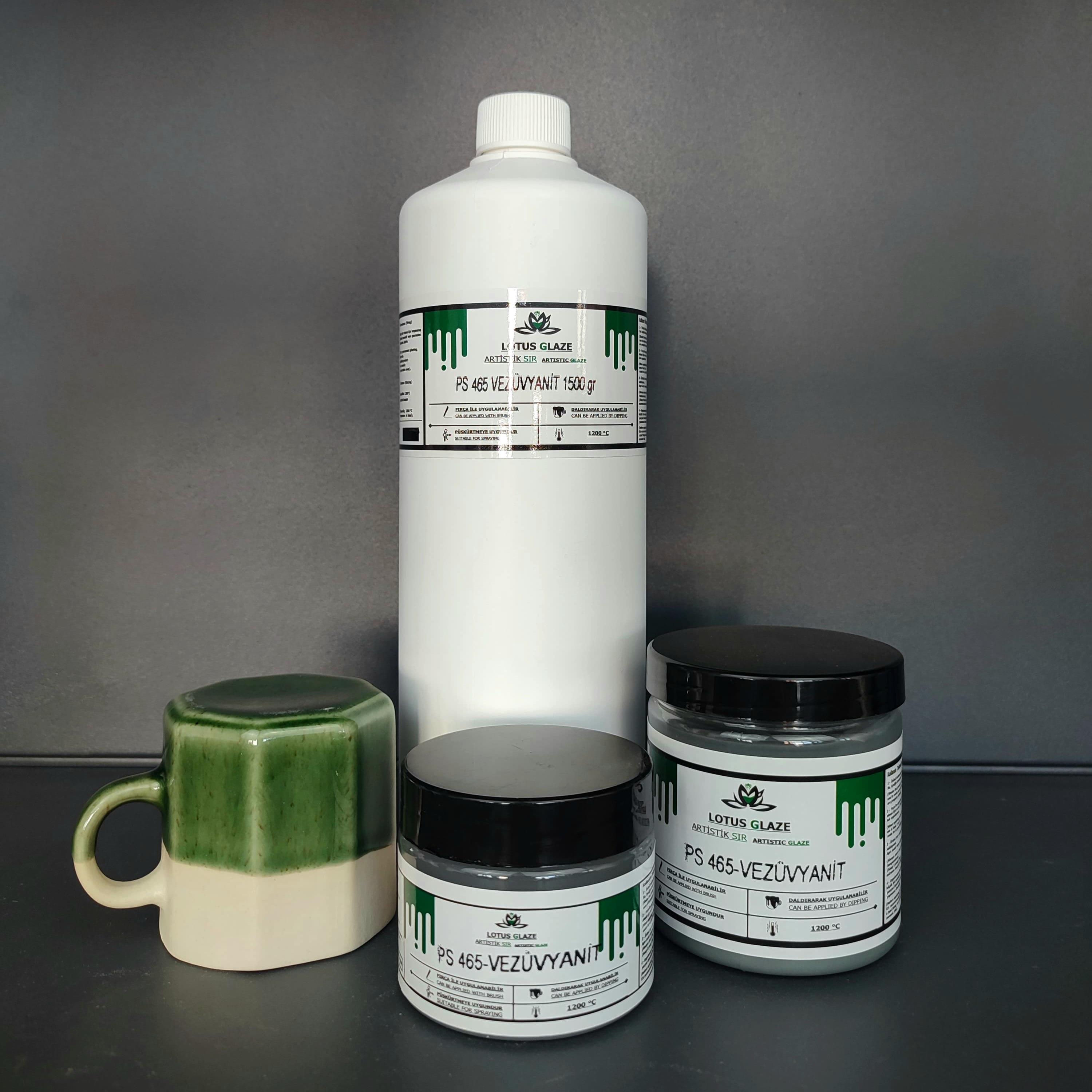 Lotus Glaze Artistic Stoneware Glaze  - PS 465 Vezüvyanit