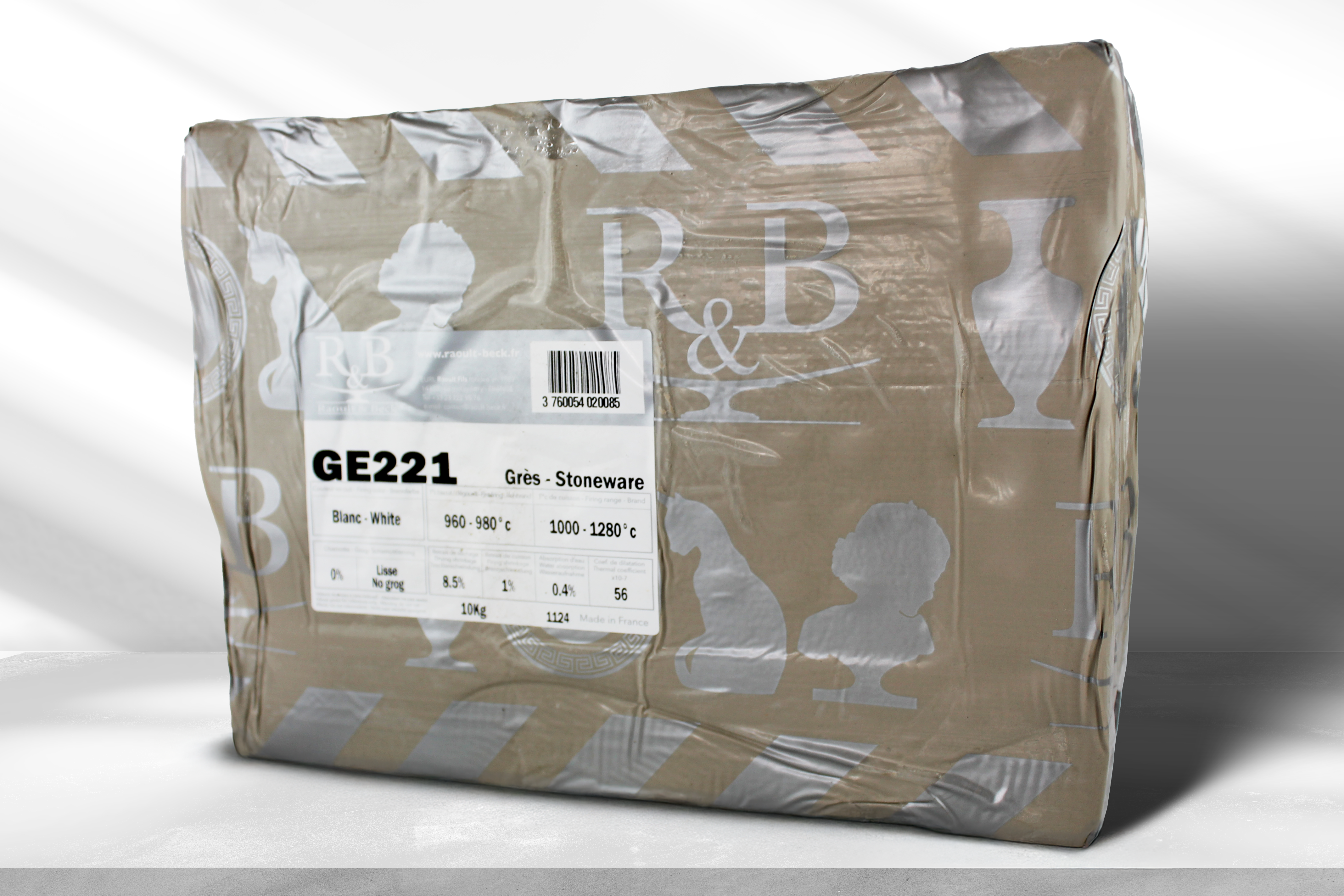 Raoult & Beck GE221 Beyaz Stoneware Çamur